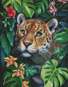 Алмазна мозаїка 40х50 АМО7303 У джунглях "Ідейка"