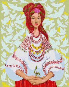 Розпис по номерах 40х50 КНО4909 Відродження "Ідейка"