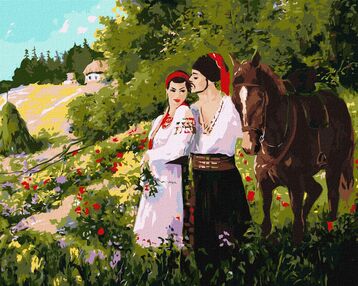 Розпис по номерах 40х50 КНО4938 Побачення "Ідейка"