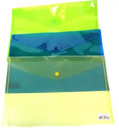 папка пластикова а4 на кнопці матова напівпрозора ВМ.3926 "Buromax"