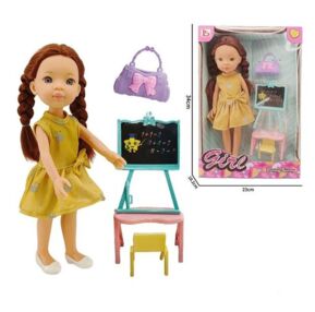 лялька вчитель розмір 33см LS1307-4