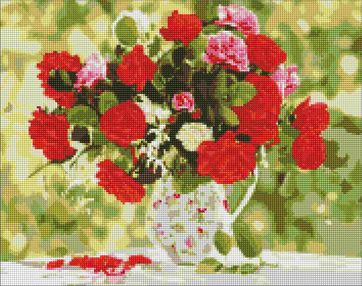 Алмазна мозаїка 40х50 АМО7072 Розмаїття барв "Ідейка"