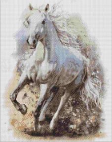 Алмазна мозаїка 40х50 АМО7152 Витончена міць "Ідейка"