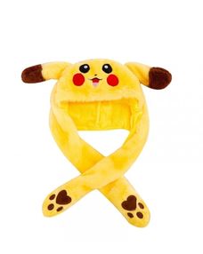 шапка пікачу з вушками що рухаються ZZ-14