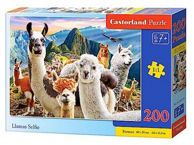 пазли 200 елементів серфі лами артикул (222193)