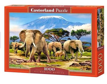 пазли castorland 1000 елементів (103188) kilimanjaro morning