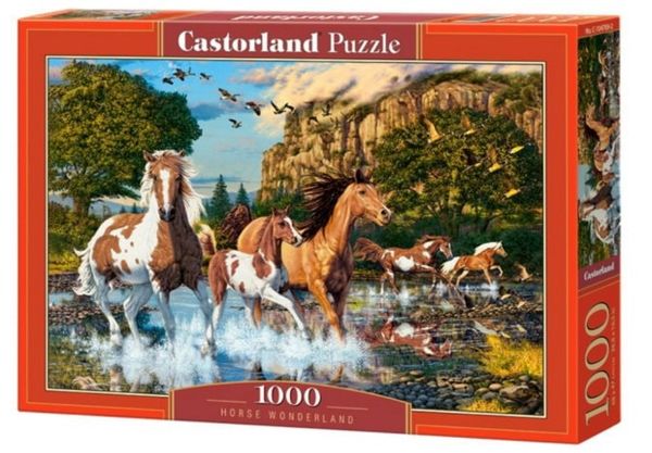 пазли castorland 1000 елементів horse wonderland 104789 Ціна (цена) 228.00грн. | придбати  купити (купить) пазли castorland 1000 елементів horse wonderland 104789 доставка по Украине, купить книгу, детские игрушки, компакт диски 0