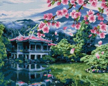 Розпис по номерах 40х50 BS51573 Подих Японії brushme Брашми