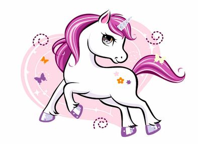 Розпис по номерах 30х40 KBS0075 Блискуча єдиноріжка brushme Брашми