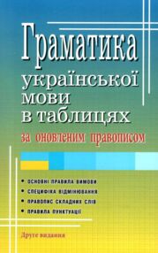 граматика української мови в таблицях граматика української мови в таблицях