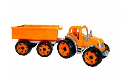 трактор іграшковий  з причепом  3442