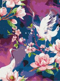 Розпис по номерах 30х40 RBS1003 Пісня журавля brushme Брашми