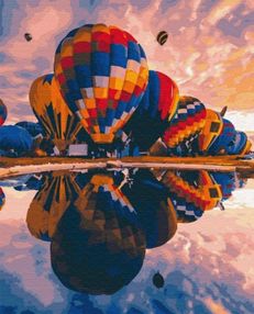 Розпис по номерах 40х50 BS29713 Запуск куль brushme Брашми