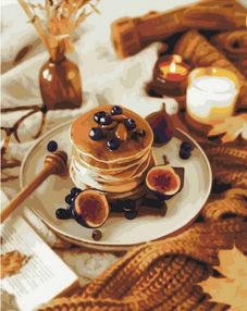 Розпис по номерах 40х50 BS51334 Осінні панкейки brushme Брашми