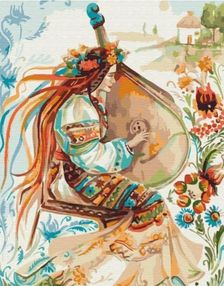 Розпис по номерах 40х50 BS51802 Українська мелодія brushme Брашми