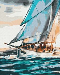 Розпис по номерах 40х50 BS53299 Морська подорож brushme Брашми