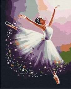 Розпис по номерах 40х50 BS7131 Чарівна балерина brushme Брашми