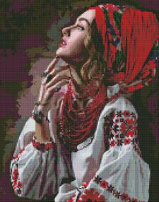 Алмазна мозаїка 40х50 АМО7352 Квіти-зорі "Ідейка"