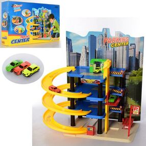 гараж 1603 4 поверхи машинка 3 штуки ліфт