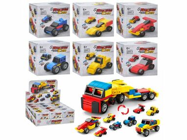 конструктор 10007 транспорт 3 в 1 від 20 деталей в асортименті