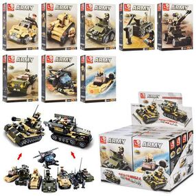 конструктор sluban армія військова техніка фігурка m38-b0587