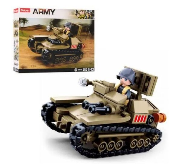 Конструктор Sluban army військова італійська танкетка m38-b0709 Ціна (цена) 166.59грн. | придбати  купити (купить) Конструктор Sluban army військова італійська танкетка m38-b0709 доставка по Украине, купить книгу, детские игрушки, компакт диски 0