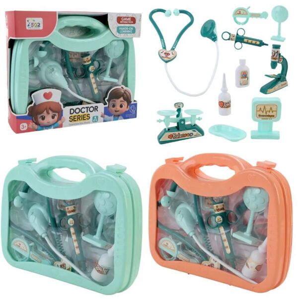 Набір лікаря стетоскоп шприц валіза 2 кольори 502-261 Ціна (цена) 275.91грн. | придбати  купити (купить) Набір лікаря стетоскоп шприц валіза 2 кольори 502-261 доставка по Украине, купить книгу, детские игрушки, компакт диски 0