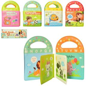 гра а537-8-9-40 для купання книжка пискавка колір мікс