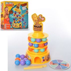 гра настільна 077-118 торт що перекидається ігрове поле кульки
