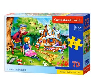 пазли castorland 70 елементів гансель і гретель 070145