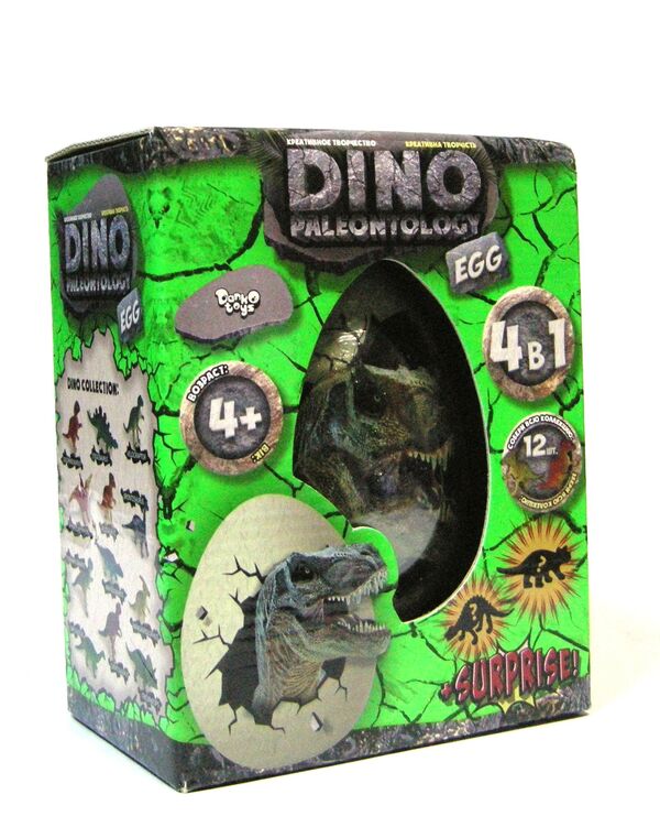 набір для провед розкопок dino paleontology egg 4 в 1 DP-03-01 Ціна (цена) 128.10грн. | придбати  купити (купить) набір для провед розкопок dino paleontology egg 4 в 1 DP-03-01 доставка по Украине, купить книгу, детские игрушки, компакт диски 0