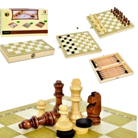 шахи дерев'яні 3 в 1 шахи шашки нарди tq09172 Ціна (цена) 256.50грн. | придбати  купити (купить) шахи дерев'яні 3 в 1 шахи шашки нарди tq09172 доставка по Украине, купить книгу, детские игрушки, компакт диски 0