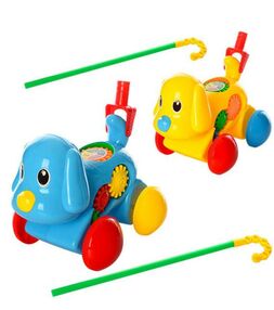 каталка 0363 на ціпку собачка музична колір в асортименті