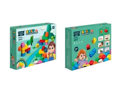 конструктор 6925 м'які блоки 30 деталей