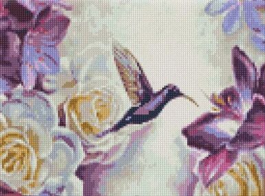 Алмазна мозаїка 30х40 АМО7379 Таємничий сад "Ідейка"