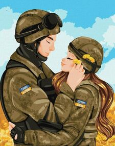 Розпис по номерах 40х50 КНО2614 Кохання переможе "Ідейка"