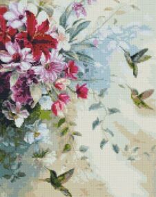 Алмазна мозаїка 40х50 АМО7377 Магія весни "Ідейка"