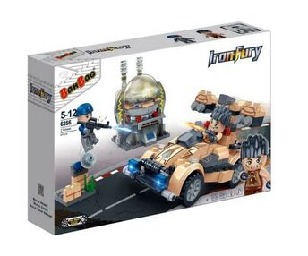 конструктор армія 2в1 зенітна установка 255 елементів Banbao 6256