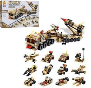 конструктор 633011 Військовий транспорт 12 в 1 549 дет