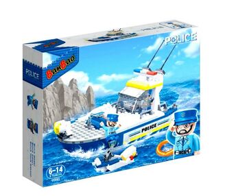 конструктор Banbao Поліція Катер 240 елементів 7028