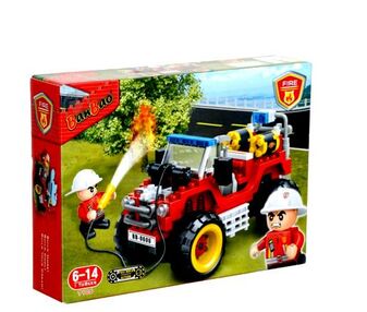конструктор Banbao Пожежники Пожежний джип 148 елементів 7106