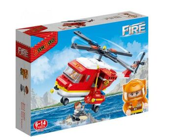 конструктор Banbao Пожежники Гвинтокрил 306 елементів 7128
