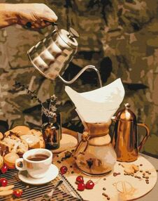 Розпис по номерах 40х50 BS52337 Особливе чаювання brushme Брашми