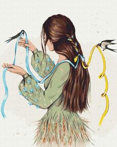 Розпис по номерах 40х50 BS53100 Політ свободи brushme Брашми