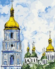 Розпис по номерах 40х50 BS53360 Софія Київська brushme Брашми