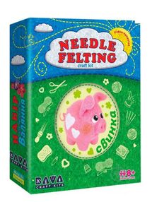 набір для творчості валяння свинка ВАЛ-007