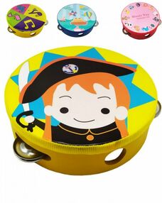 Деревяна іграшка бубон в асортименті MD0367