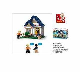 конструктор М38-В0569 Sluban місто будинок 204 деталі