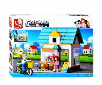 конструктор М38-В0570 Sluban місто магазин квітів 149 деталей