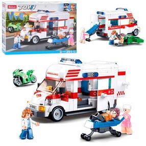 конструктор sluban town швидка допомога 328 деталей m38-b1065